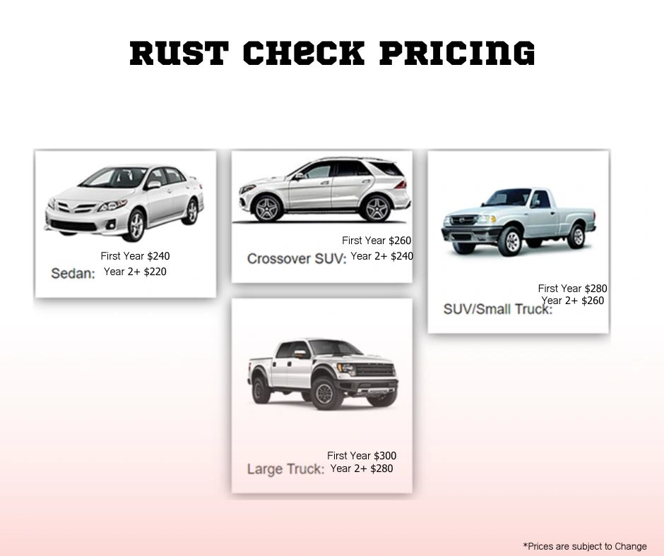 Rust Check Pricing